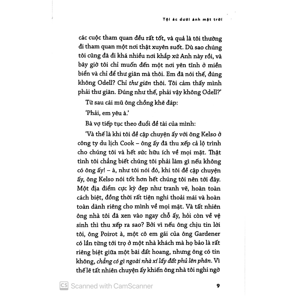 Sách - Tội Ác Dưới Ánh Mặt Trời - Agatha Christie