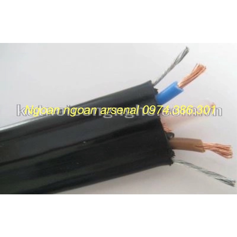 cáp liền nguồn camera có gia cường chuyên dụng cho thang máy loại cao cấp