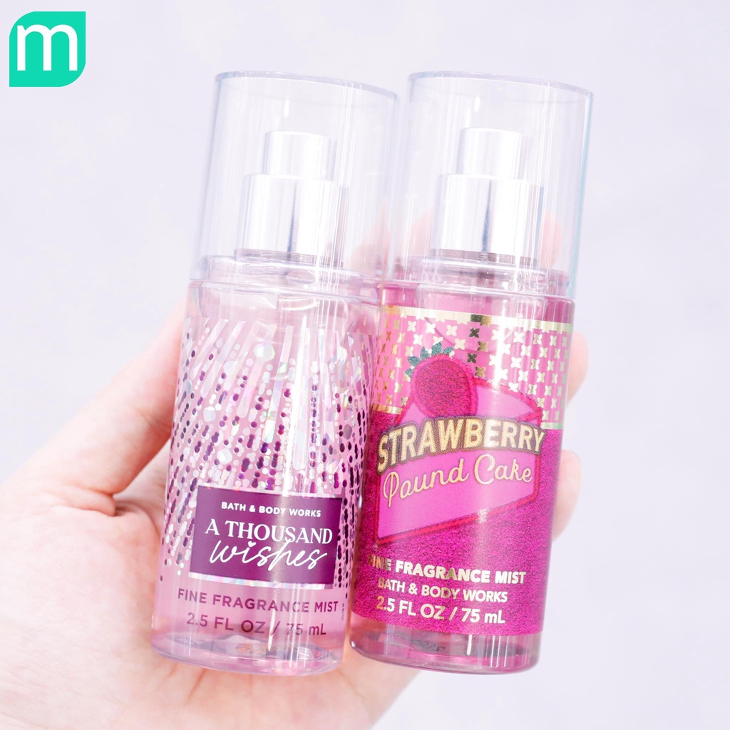 Xịt Body Mist Bath & Body Works 75ml