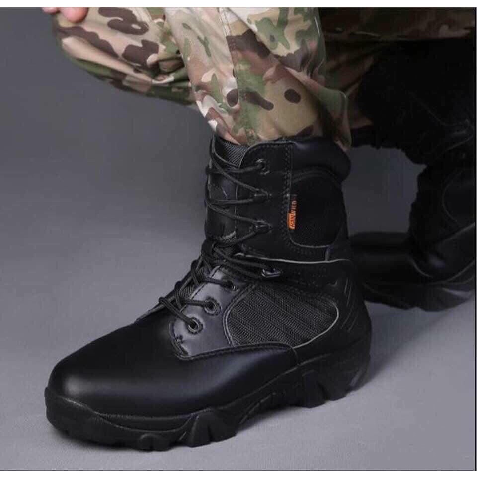 Giày boot lính cao cổ DELTA_COMBAT