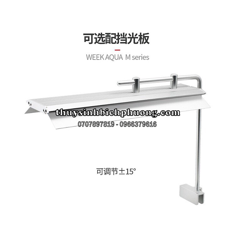 ĐÈN LED WEEK RAPTER M SERIES PRO WRGB UV APP - ÁNH SÁNG CHUYÊN DỤNG TRỒNG CÂY THỦY SINH