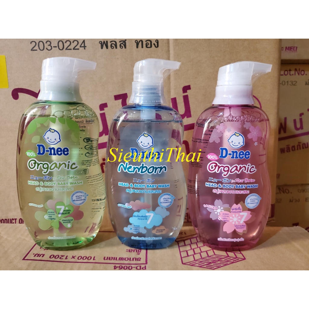 Sữa tắm và gội DNEE 380ML dành cho bé - Xuất xứ Thái Lan