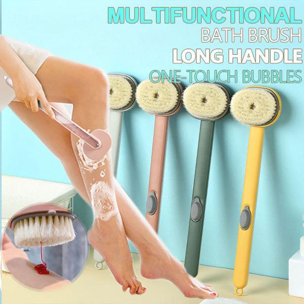 Bàn Chải Nylon PISTA Tay Cầm Dài Có Thể Tháo Rời Dùng Vệ Sinh Lưng / Cơ Thể