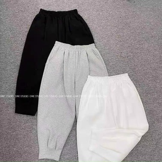 Quần bom nữ cạp chun bo gấu xếp ly chất nỉ