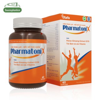 PharmatoniX - Viên uống tăng lực, bồi bổ sức khoẻ 40 viên