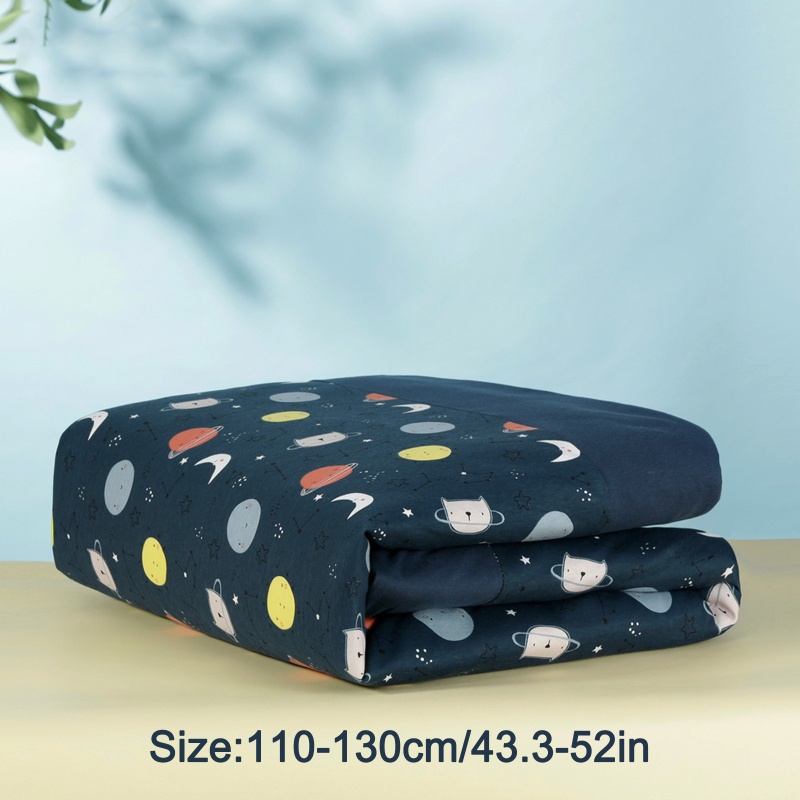 Chăn Cotton Giữ Ấm Cho Bé Có Lõi Bên Trong Và Khóa Kéo Ẩn Tiện Dụng
