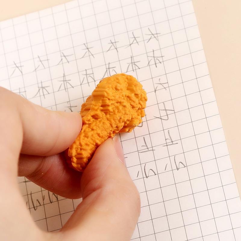 Gôm Tẩy Bút Chì Mẫu Hộp Gà Rán Xinh Xắn Độc Lạ