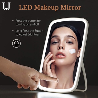 Gương trang điểm để bàn có đèn led tiện dụng jordan & judy