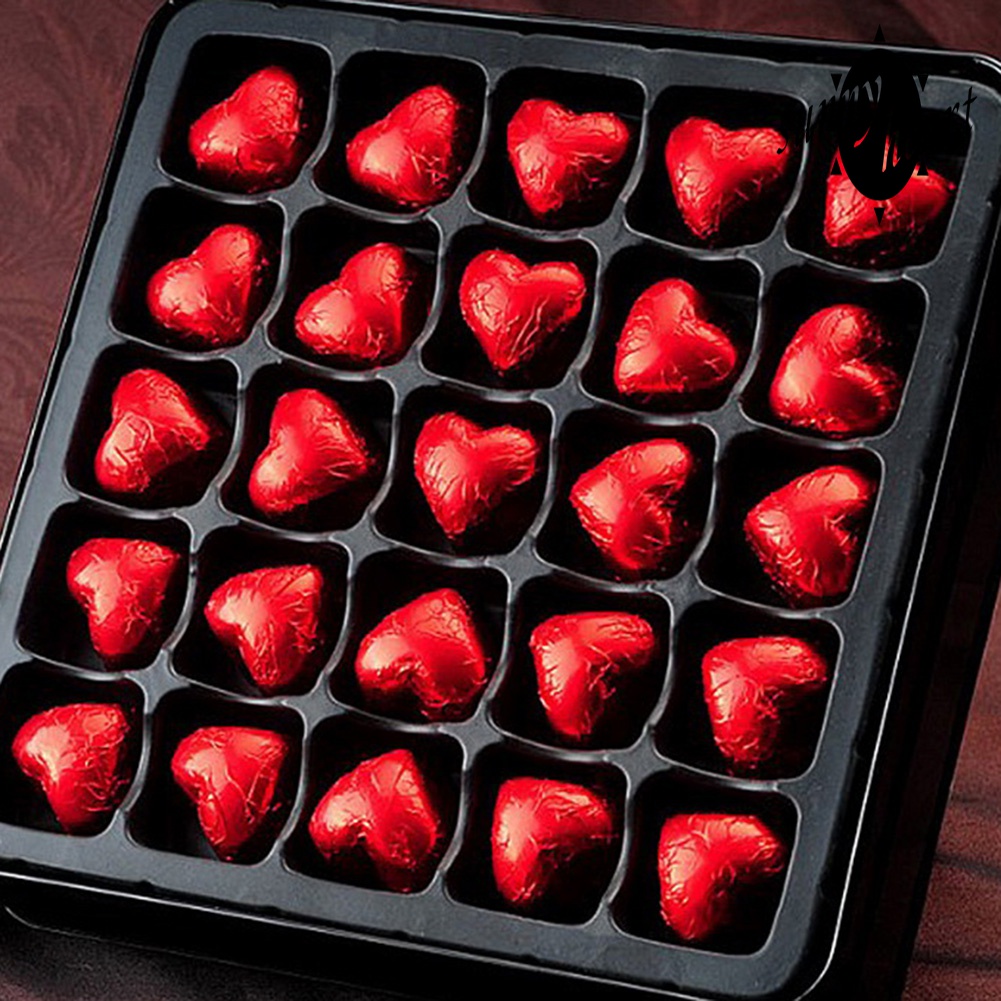 Set 100 Giấy Bạc Gói Kẹo/Socola 8cm