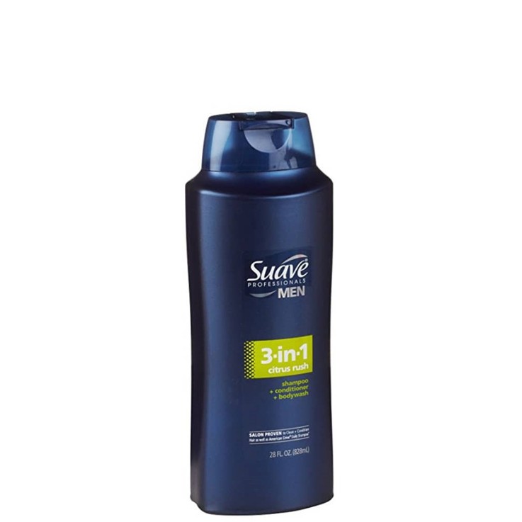 Sữa Tắm, Dầu Gội Xả NAM Suave Men 3in1 828ml – Mỹ