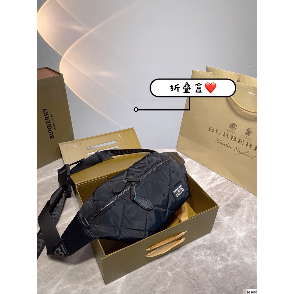 BURBERRY Túi Da Đeo Chéo Thời Trang Dành Cho Nữ