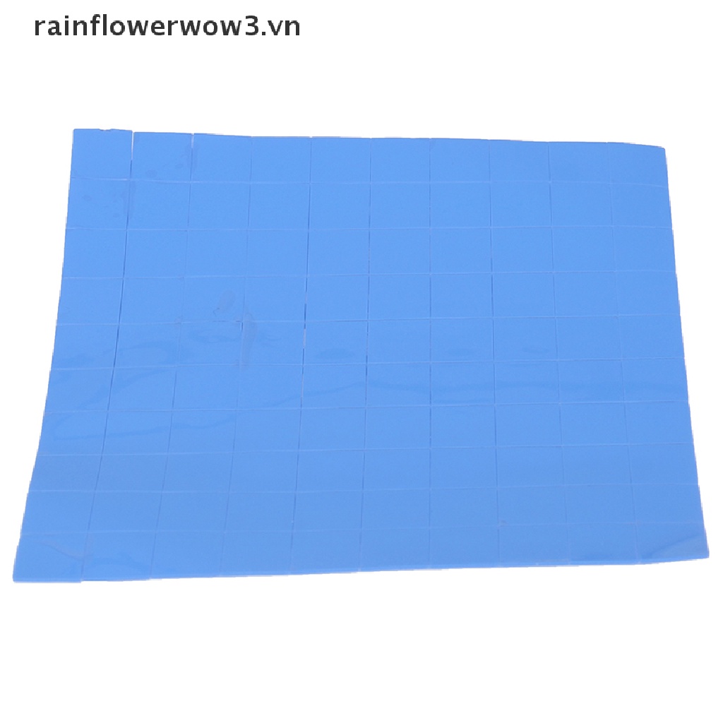 Bộ 100 Miếng Tản Nhiệt Bằng Silicon Kích Thước 10X10X0.5Mm Chuyên Dụng Cho GPU