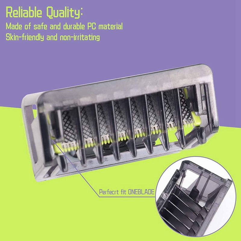 Bộ Tông Đơ Cắt Tóc Mặt Và Cơ Thể Cho Philips One Blade QP2520 QP2530 QP2620 QP2630 QP6510 QP6520