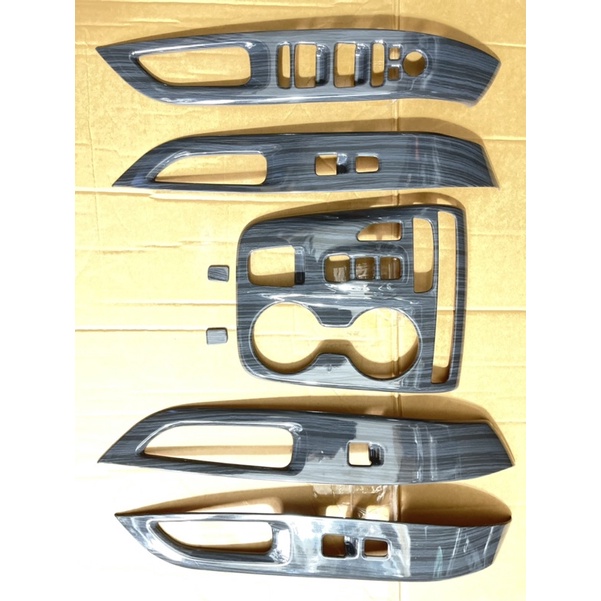 Ốp nội thất xe Tucson 2022 2023 2024 3 bản Carbon + Vân đá  Phụ kiện trang trí dán