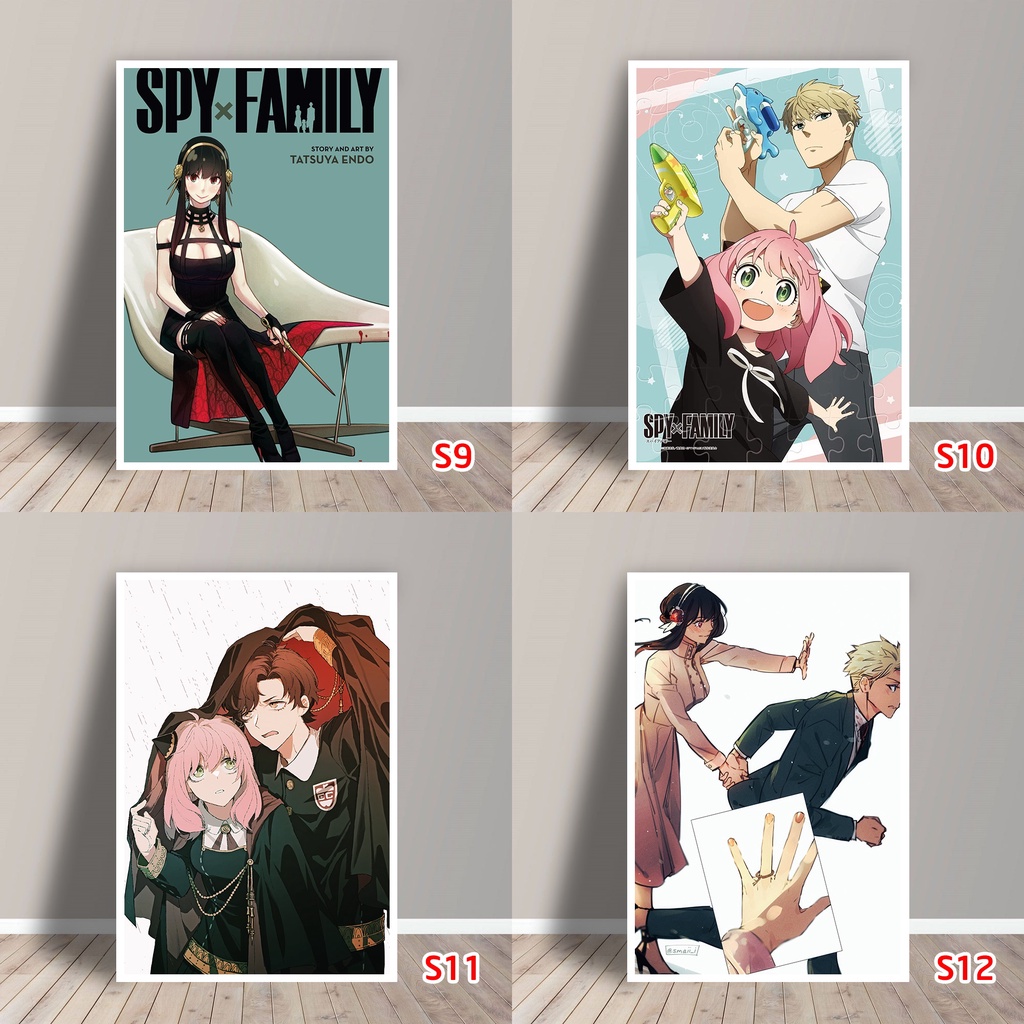 Tấm Postcard Cao Cấp Anime Spy X Family