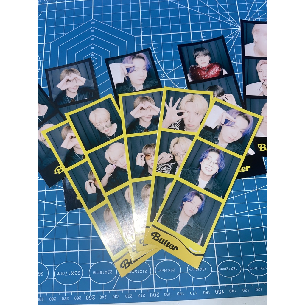 Ảnh photostrip BTS BUTTER