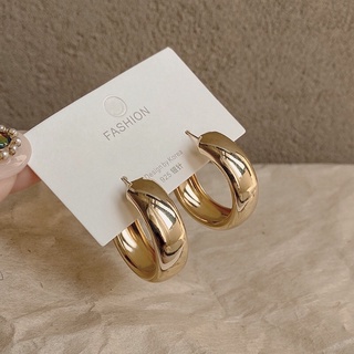 Khuyên tai tròn basic nữ tính sang chảnh