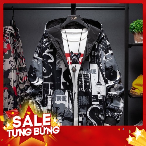 -HÀNG NHẬP KHẨU Áo khoác unisex cặp đôi King168, 2 lớp, vải dù, có túi trong dây kéo hông và nón mẫu HC05 Liên hệ mua hà