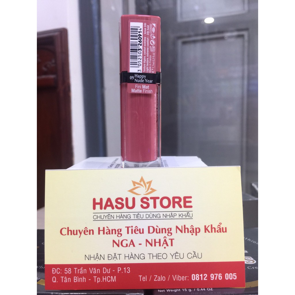 SON LÌ VELVET BOURJOIS ROUGE EDITION CỦA PHÁP