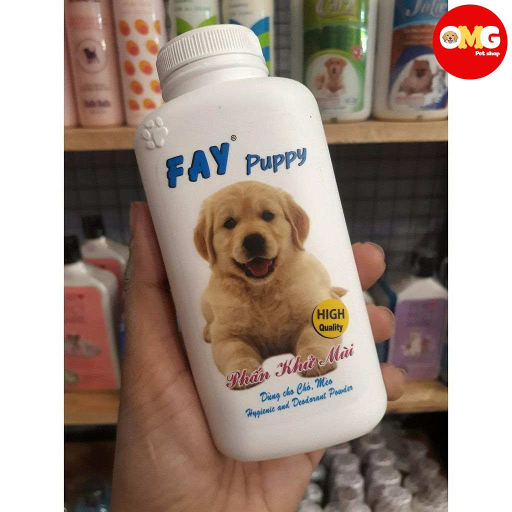 Phấn tắm khô cho chó Fay Puppy 120gr