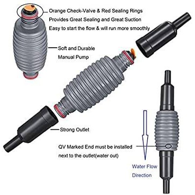 Dụng Cụ Vệ Sinh Hồ Cá Qanvee C300/C600 Cho Hồ Cá Cảnh