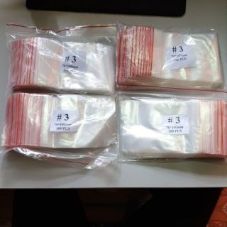 Túi miết, zipper số 3 (100pcs/bịch)