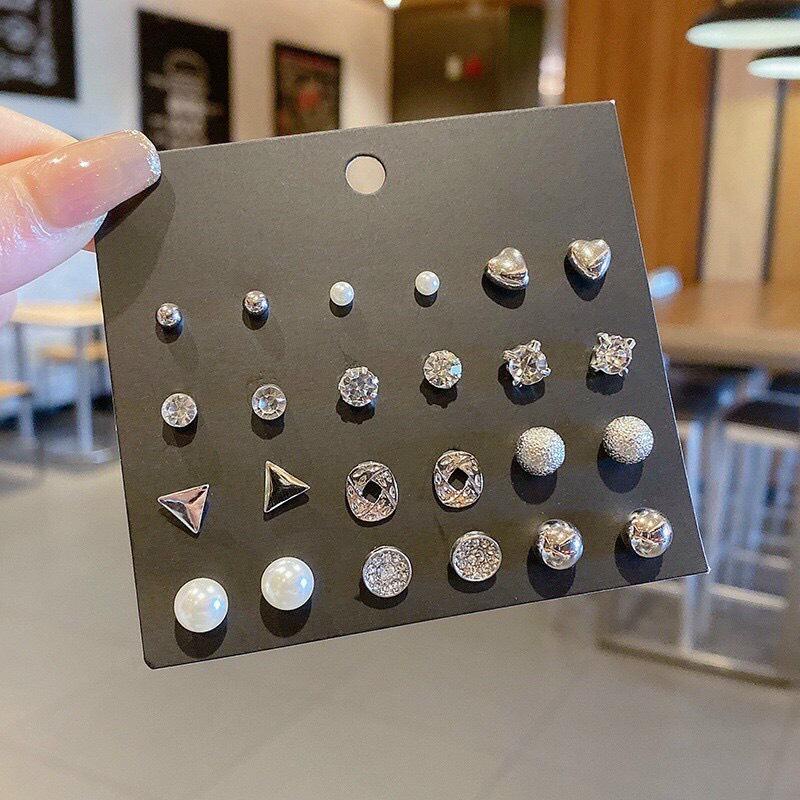 Set 12 Đôi  Bông Tai