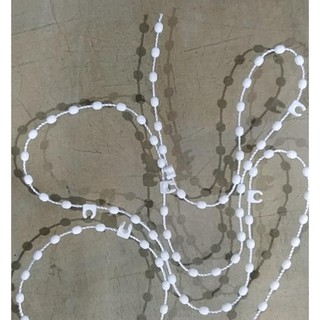 Dây nhựa gài chân rèm lá dọc, màn sáo lá, dây néo chân rèm văn phòng