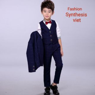 Bộ vest dạ cho bé trai