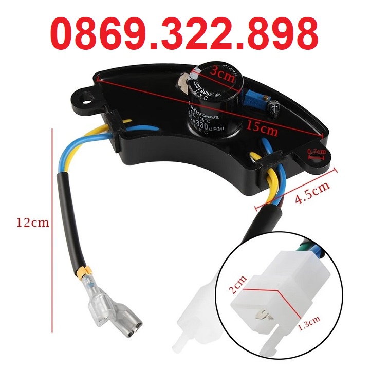 Mạch AVR Máy Phát Điện Chạy Xăng 2-3Kw