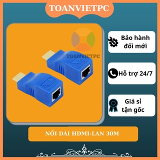 Bộ kéo dài HDMI 30M qua cáp mạng lan (RJ45)