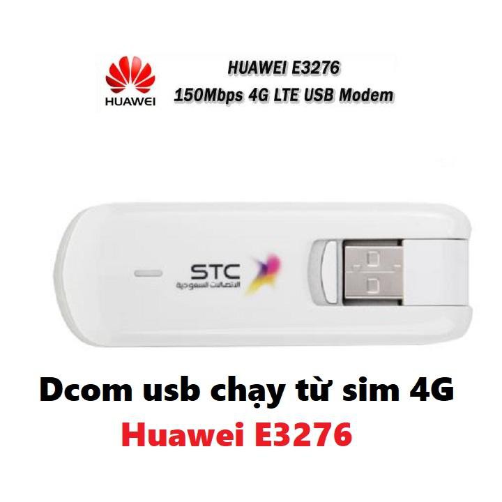 Usb Dcom E3276 Dùng Vào Mạng Cực Khỏe Cho Máy Tính Laptop Mạng Ổn Đinh Đổi IP Bảo Hành Lỗi 1 Đổi 1