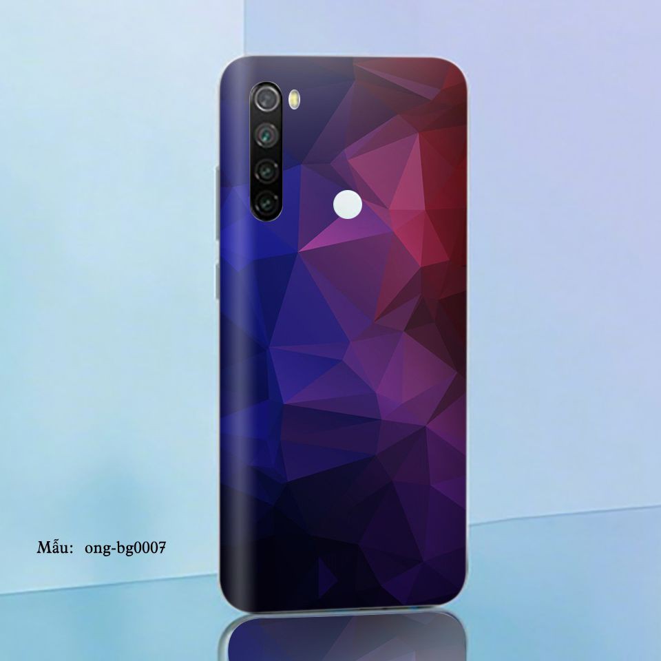 Skin dán cho các dòng điện thoại Xiaomi Mi6 - Mi7 - Mi8 - Mi9 in hình vân kim cương nhiều màu sắc cực đẹp