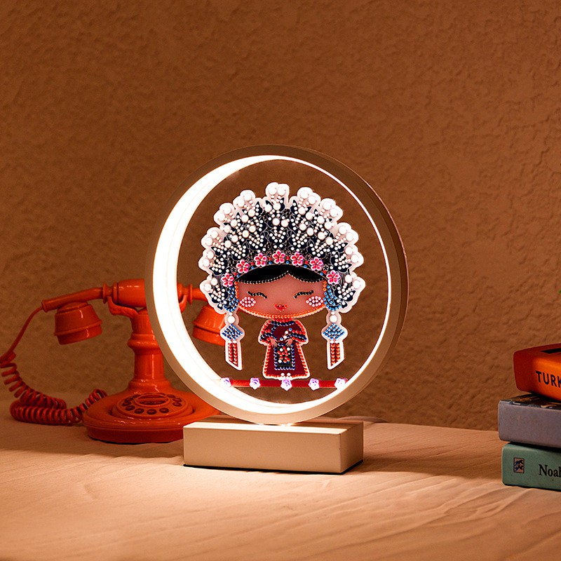 Đèn DIY đính đá CHÂN ÁI chính hãng Cherish