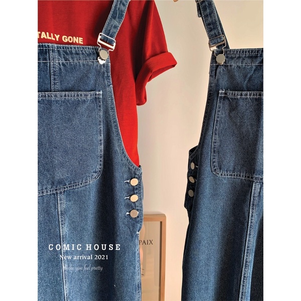 Yếm váy Jean urban Comic | BigBuy360 - bigbuy360.vn