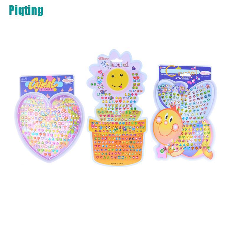 [Piqting] Đồ Chơi Miếng Dán Pha Lê Trang Sức / Túi Xách / Đồ Trang Sức / Tiệc