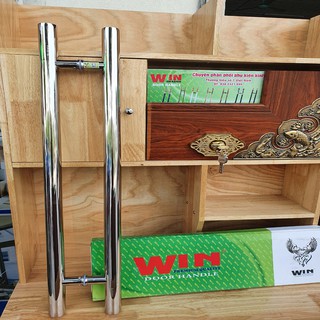 Tay nắm cửa kính cường lực trắng bóng,Tay cửa chính