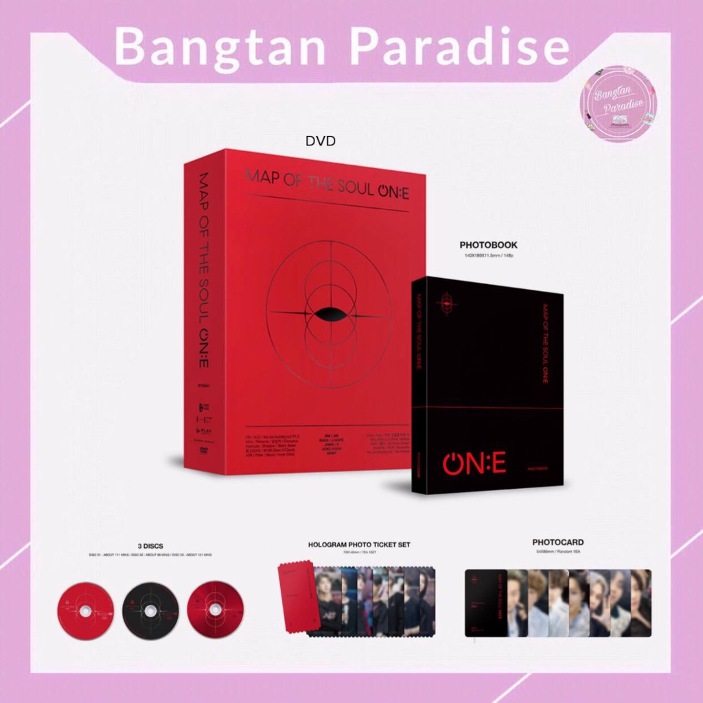 Bộ Ảnh  DVD Map Of The Soul On:e BTS