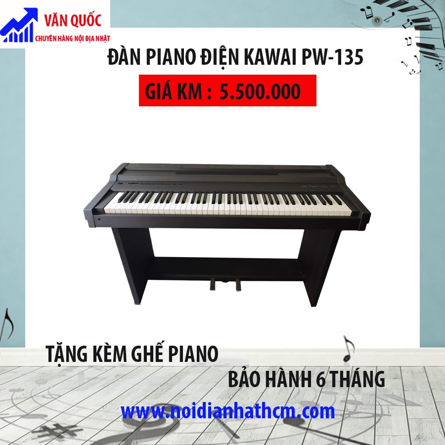 ĐÀN PIANO ĐIỆN KAWAI PW 135 hàng nội địa Nhật