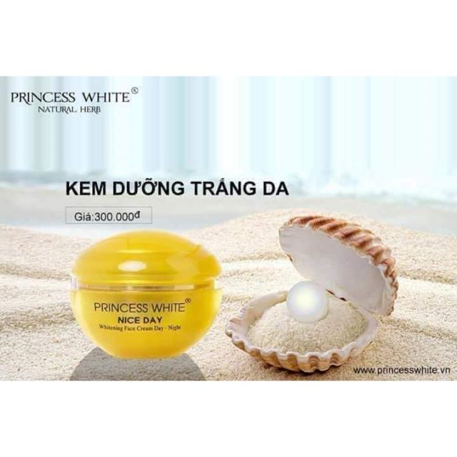 Princess White Natural Herb Nice Day