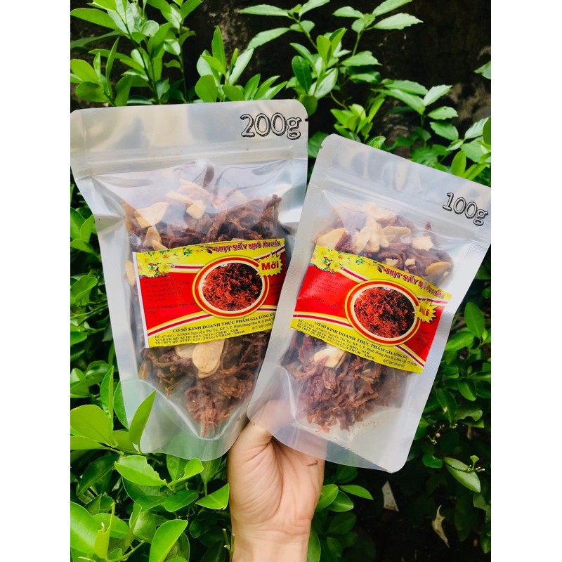 100g HEO KHÔ CHÁY TỎI ĐẶC BIỆT