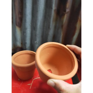 10 cái Chậu Đất Nung 9,0x8,0 cm
