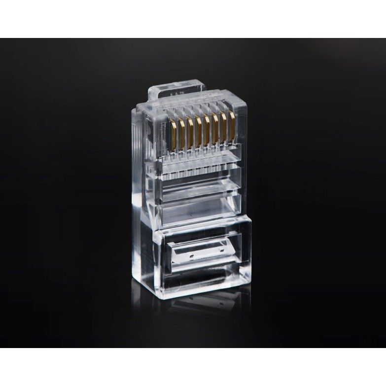 Hạt mạng RJ45 Cat5e túi 100c Ugreen 50246 cao cấp