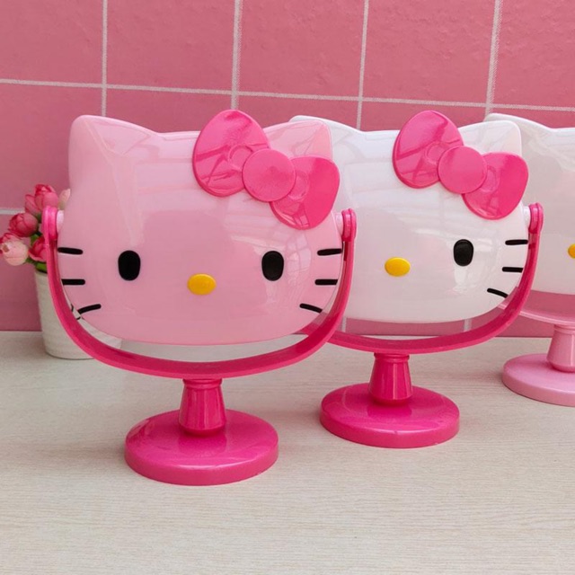 Gương để bàn Hello Kitty