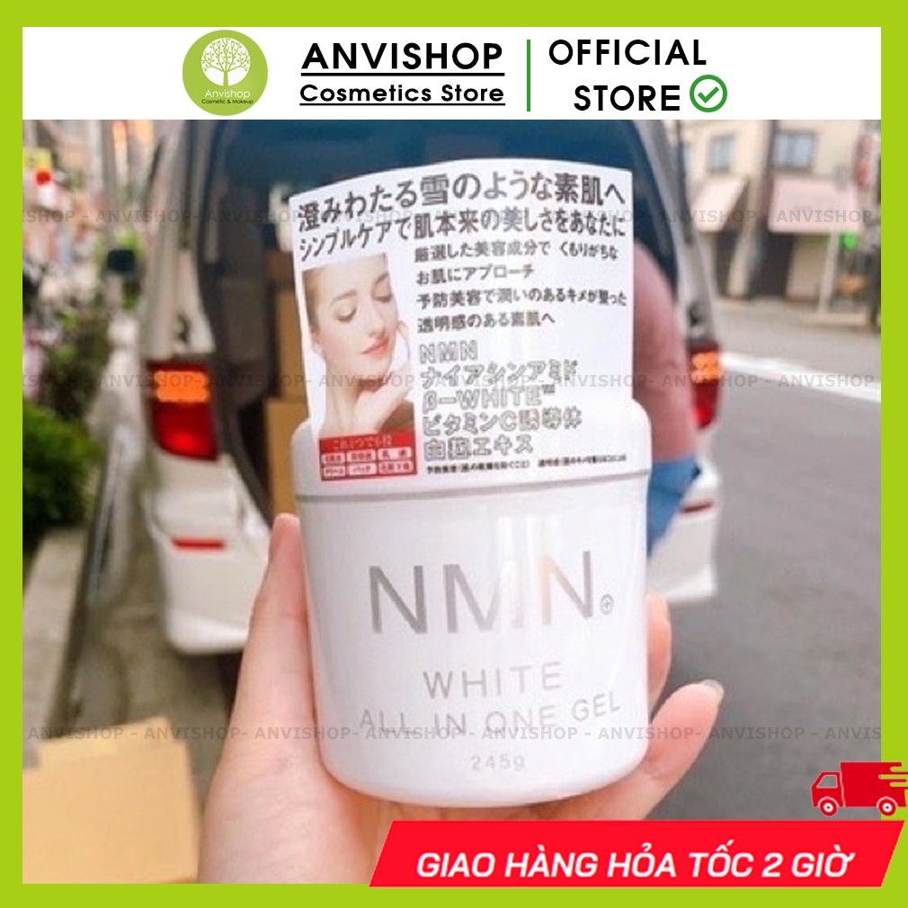 Kem Dưỡng NMN Trắng Da Chống Lão Hóa, Gel Dưỡng NMN White All In One, Dưỡng Da Nâng Cơ Giảm Nếp Nhăn