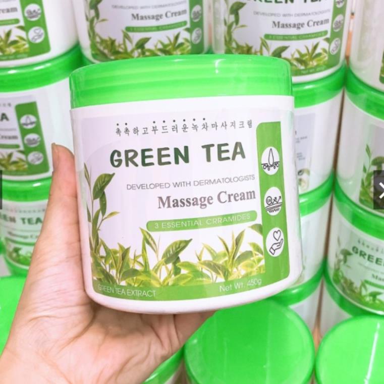 [Ảnh Thật – Clip thật] Kem Massage Mặt, Kem Massage Body Trà Xanh Hàn Quố-Green Tea Massage Cream | BigBuy360 - bigbuy360.vn