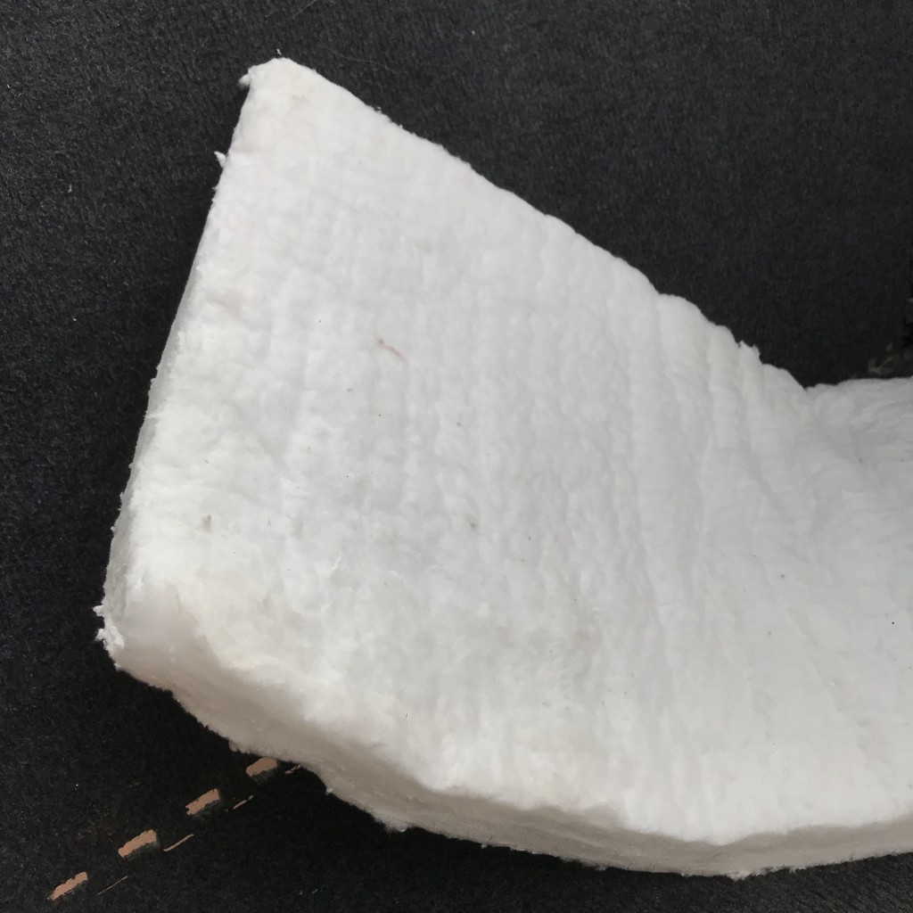 Bông nỉ Cách nhiệt Ceramic Tấm 25*60cm Chống cháy cao - Bông độ pô xe