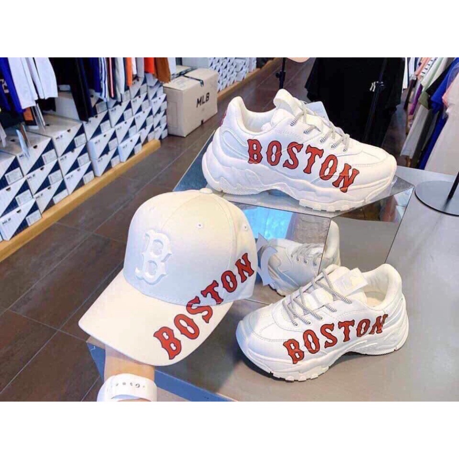[FREE SHIP] [miễn phí đổi trả] giày boston nữ, nam trắng chữ đỏ kiểu dáng trẻ trung đi êm tăng chiều cao | BigBuy360 - bigbuy360.vn