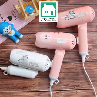 Máy Sấy Tóc Mini Nhỏ Gọn Tiện Dụng 3 Màu Đê lụa chọn