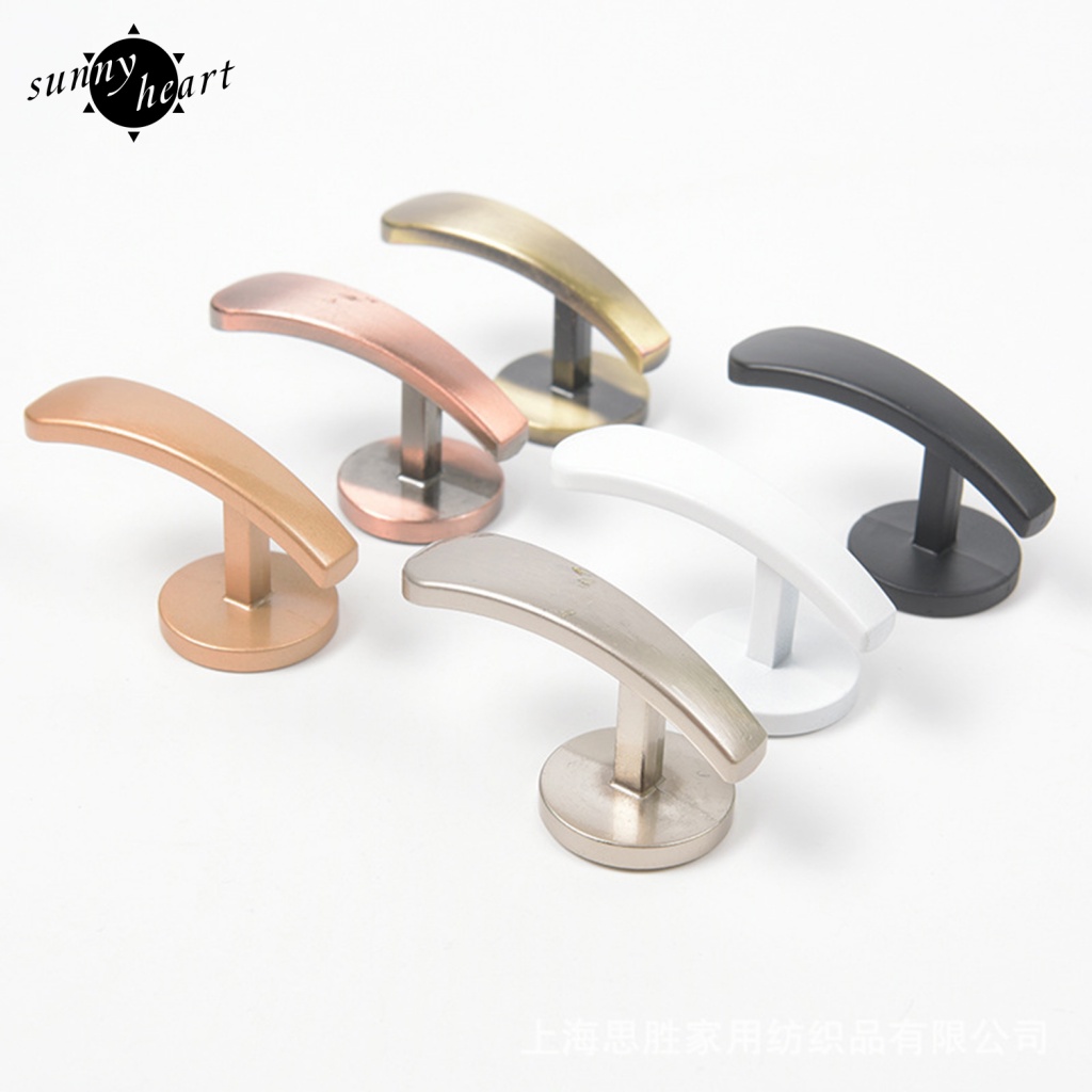 Sunnyheart Móc Buộc Rèm Cửa Mạ Điện Dễ Lắp Đặt Cho Phòng Khách Phòng Ngủ Nhà Bếp